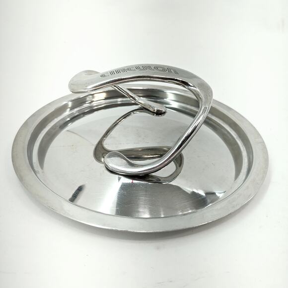 Circulon Style 5-3/8"-6" 15cm Helper Handle Stainless Steel Pan Lid - Picture 1 of 4